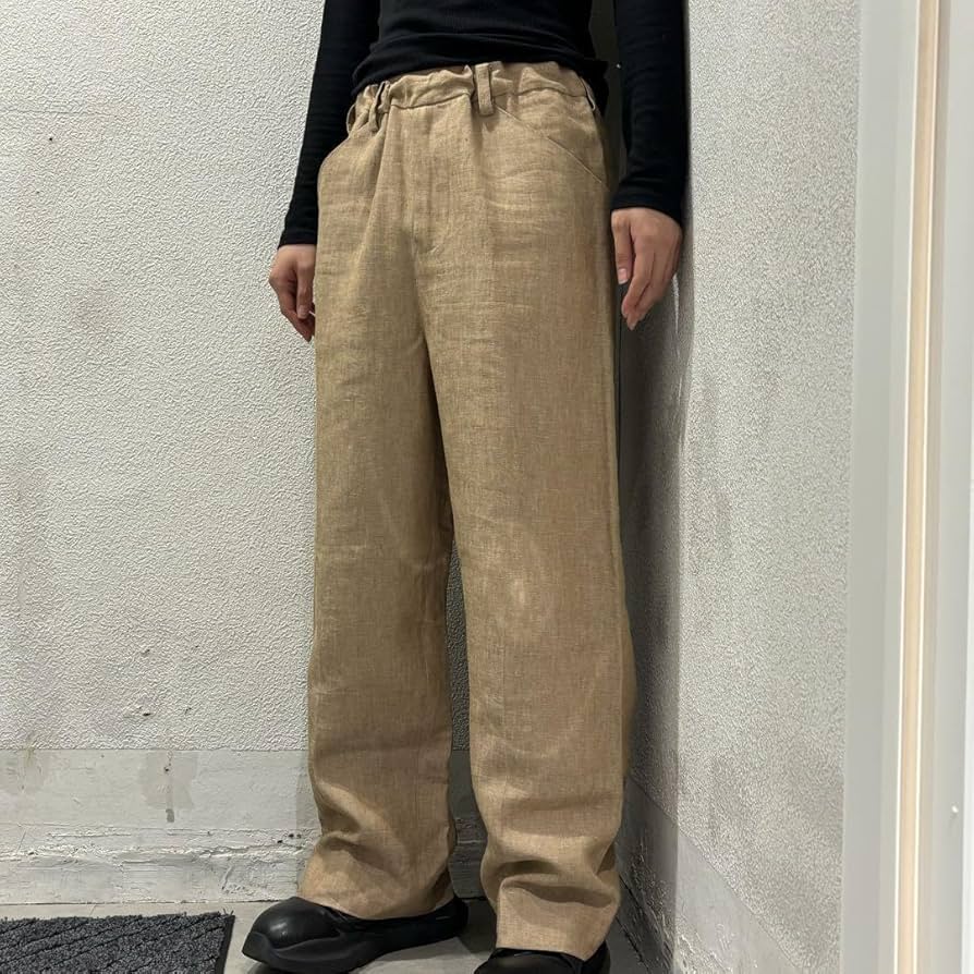 Amazon.co.jp: SUNSEA サンシー リネンパンツ SIZE 2. 22S49